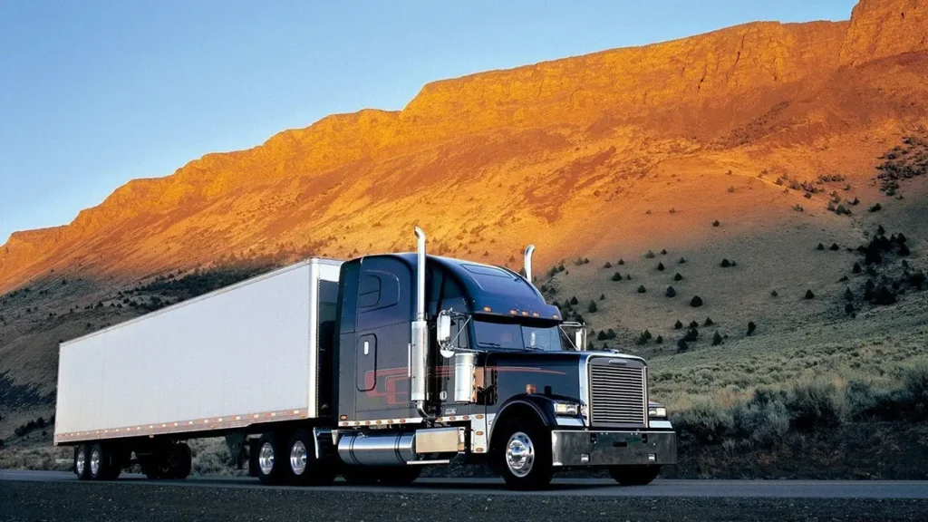 Truck transporting freight — Port Side Logistics
